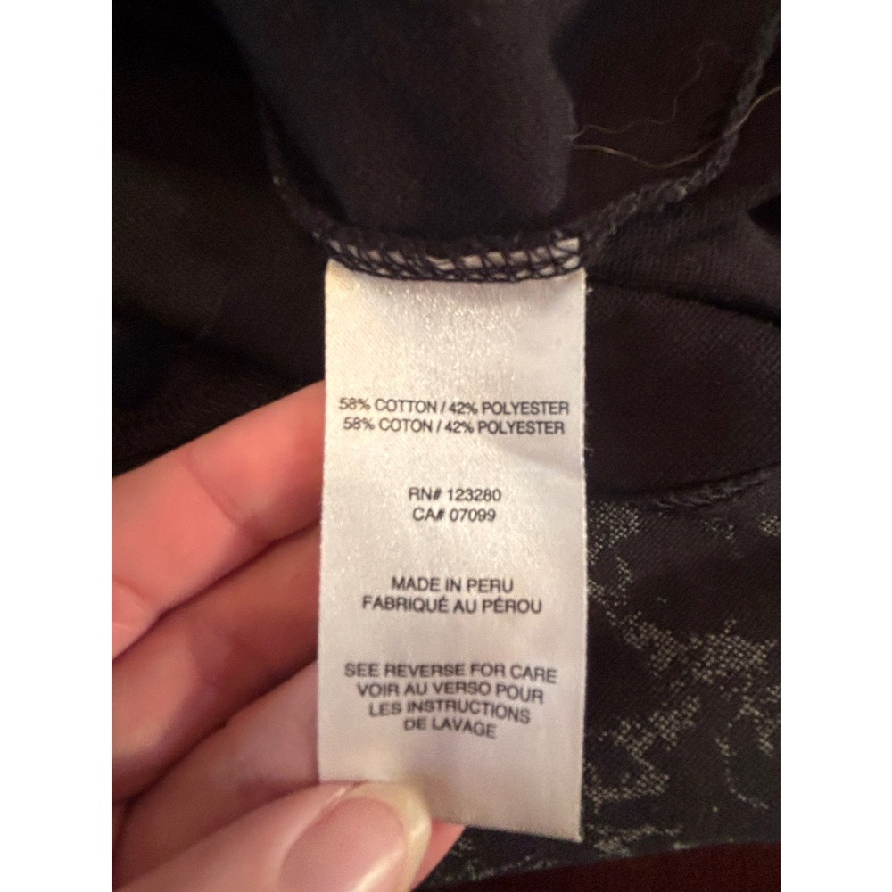TravisMathew Mens XL Black Marble Print Short Sleeve Polo Shirt 1MAA266 - Picture 5 of 8